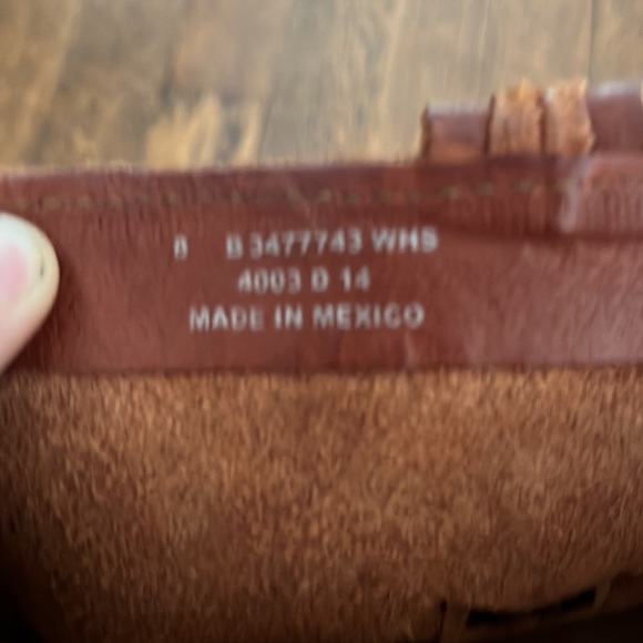 Frye | Leather Whipstitch Cognac Boots 8 - Picture 3 of 4